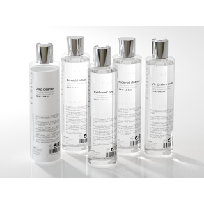 Cleanser, lotion & peeling