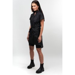 Designer kittel i sort model uden krave str l-xxl