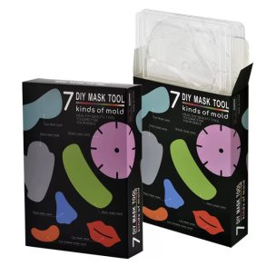 Maske forme til �jen, l�be, bryst og halsmaske