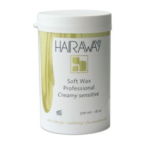 Hairaway soft gul voks til sensitiv hud 500 gr.