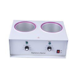 Voksvarmer til 2 grydevoks 400 gr dser