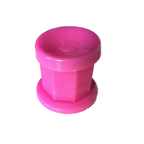 Dappenglas i plast med lg