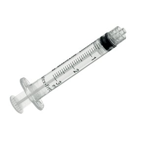 Sprjte Luer lock 3 ml 1 stk