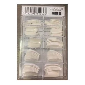 Gelamour negletipper Hvid